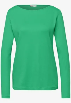 Shirt in Unifarbe