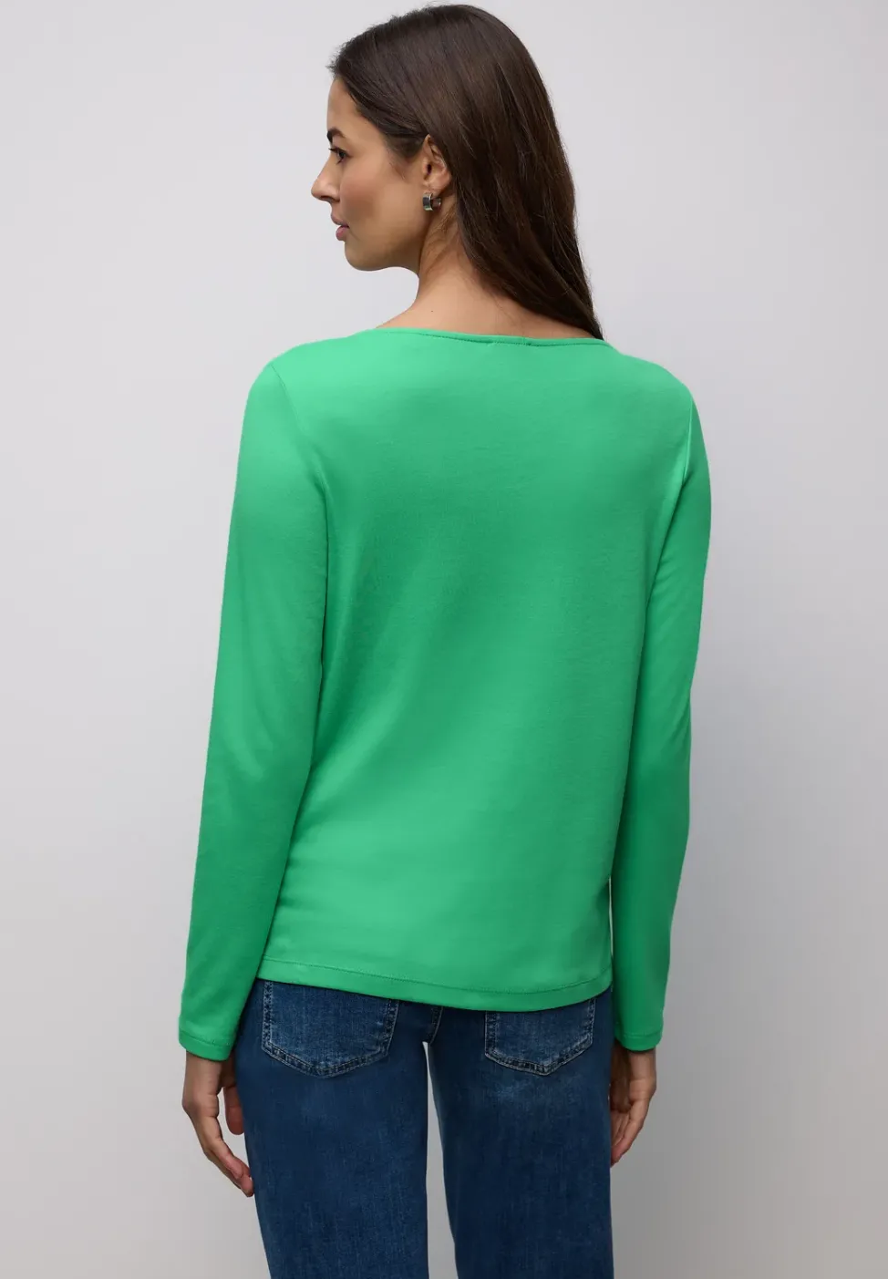 Shirt in Unifarbe
