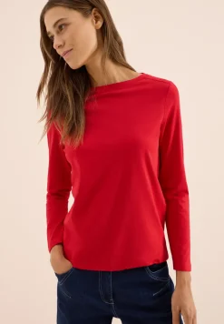 Shirt in Unifarbe
