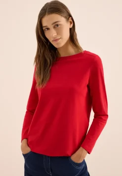 Shirt in Unifarbe