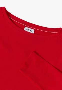 Shirt in Unifarbe