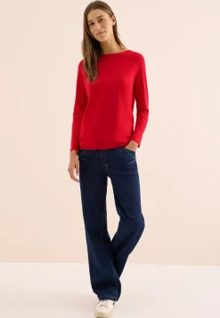 Shirt in Unifarbe