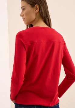 Shirt in Unifarbe