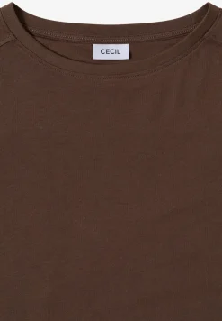 Shirt in Unifarbe