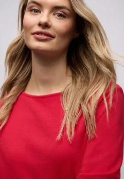 Shirt in Unifarbe