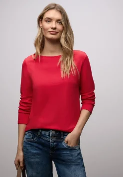 Shirt in Unifarbe