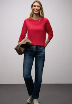 Shirt in Unifarbe