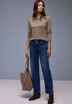 Shirt in Unifarbe