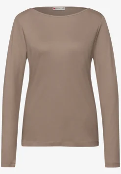 Shirt in Unifarbe