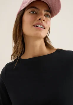 Shirt in Unifarbe