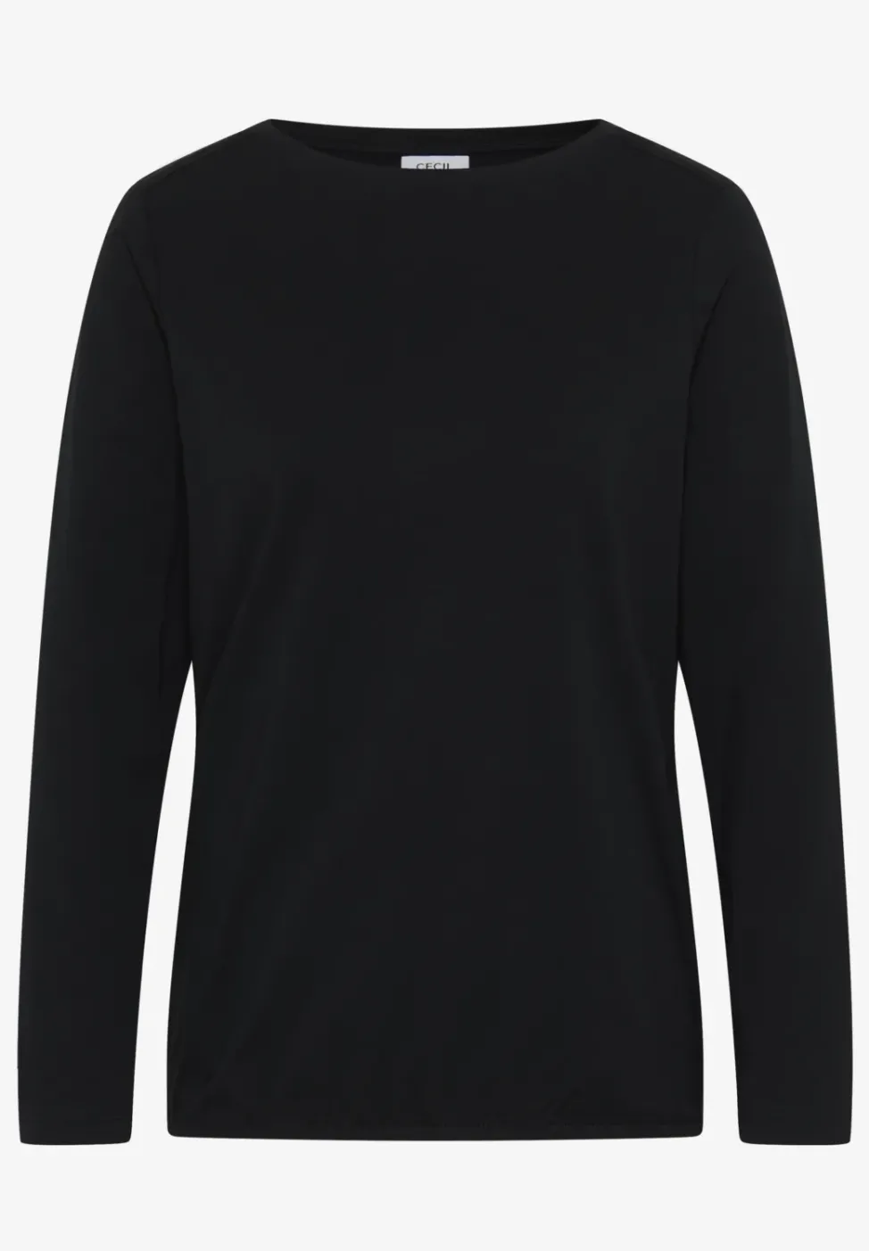 Shirt in Unifarbe