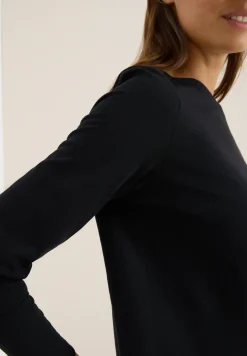 Shirt in Unifarbe