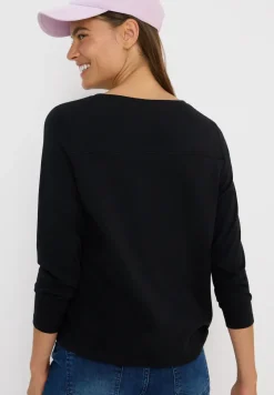 Shirt in Unifarbe