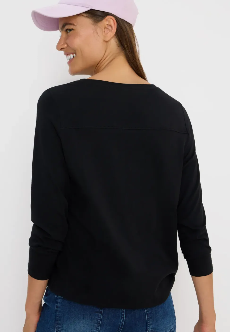 Shirt in Unifarbe