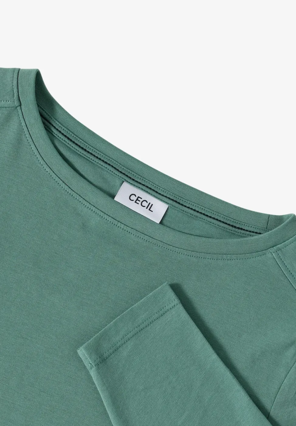 Shirt in Unifarbe
