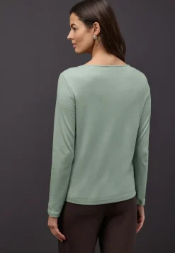 Shirt in Unifarbe