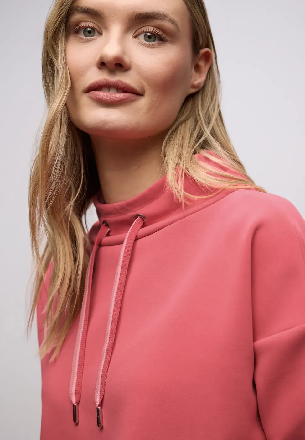 Shirt in Unifarbe