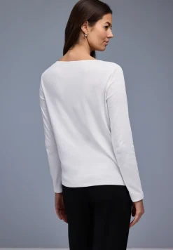 Shirt in Unifarbe