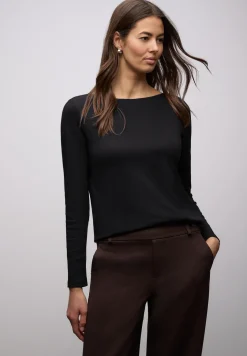 Shirt in Unifarbe