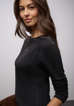 Shirt in Unifarbe