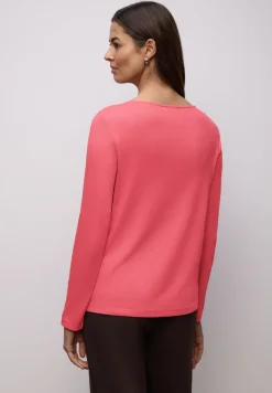 Shirt in Unifarbe