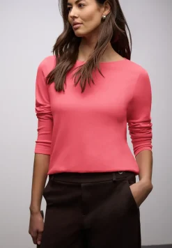 Shirt in Unifarbe