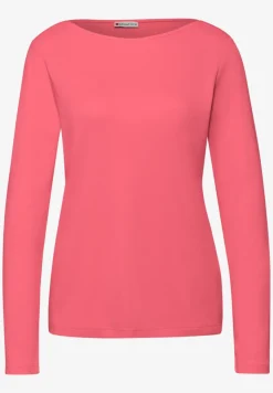 Shirt in Unifarbe