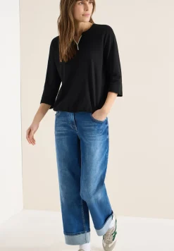 Shirt in Unifarbe