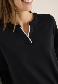 Shirt in Unifarbe