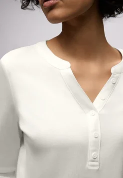 Shirt in Unifarbe