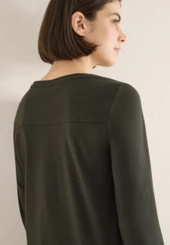 Shirt in Unifarbe