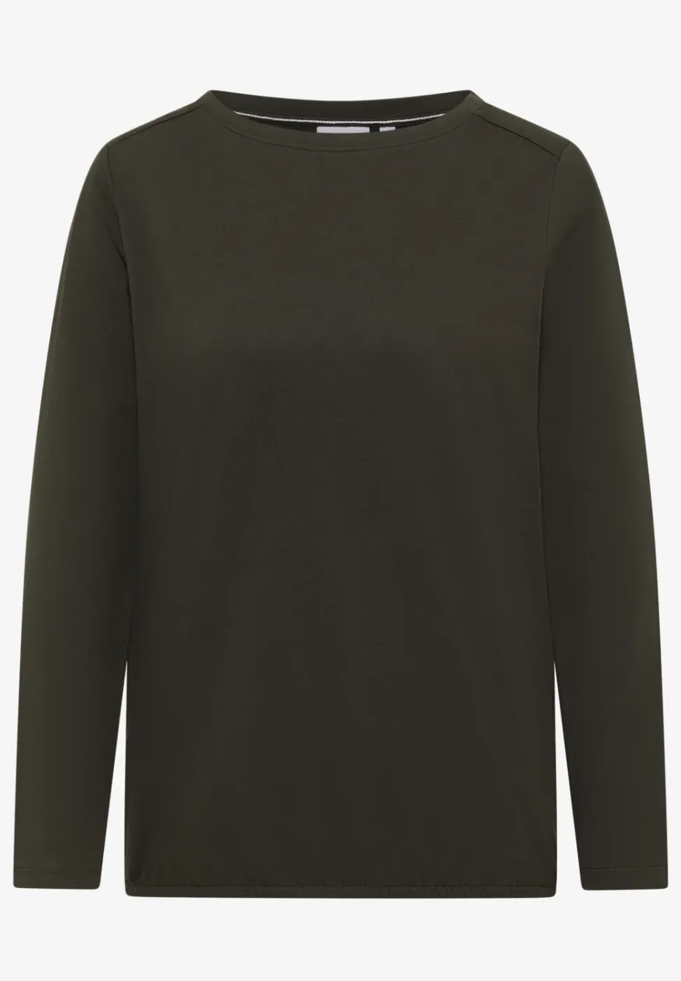 Shirt in Unifarbe