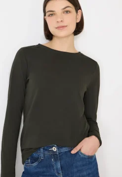 Shirt in Unifarbe