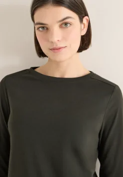 Shirt in Unifarbe