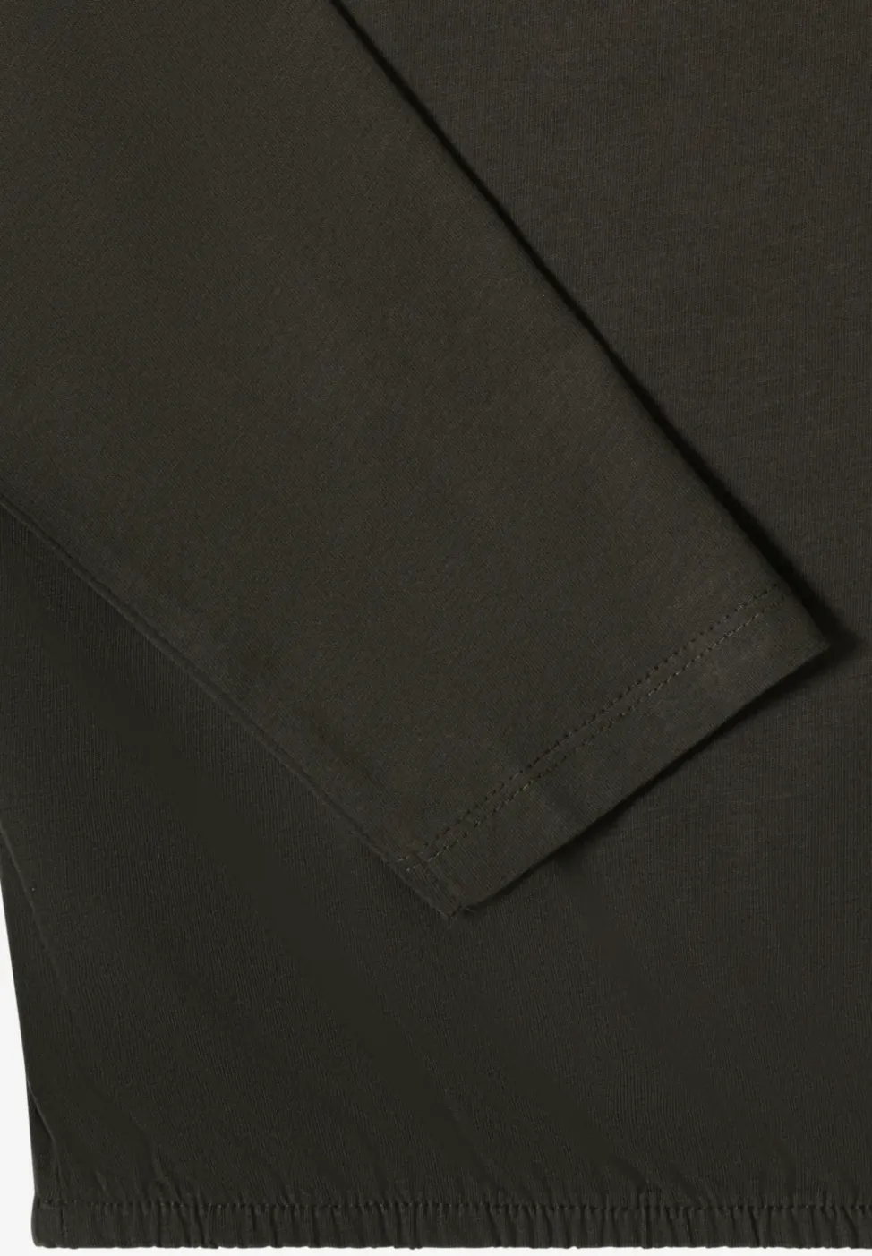 Shirt in Unifarbe