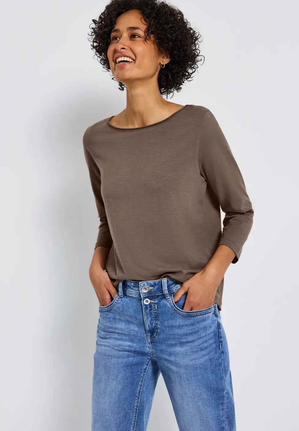 Shirt mit 3/4 Arm