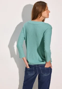 Shirt mit Ausschnitt-Detail