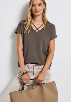 Shirt mit Bändern