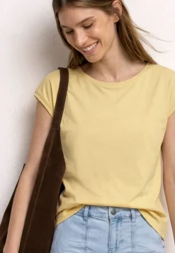 Shirt mit Boatneck und Deko-Detail