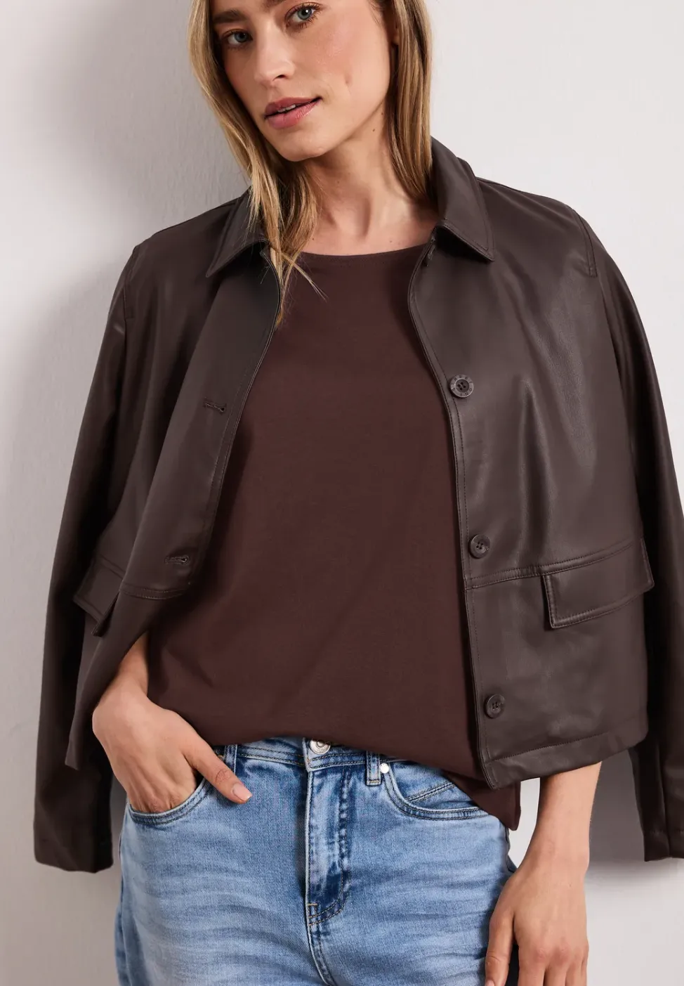 Shirt mit Boatneck und Deko-Detail