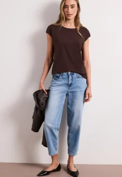 Shirt mit Boatneck und Deko-Detail