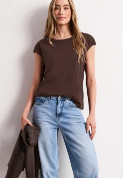 Shirt mit Boatneck und Deko-Detail