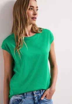 Shirt mit Boatneck und Deko-Detail