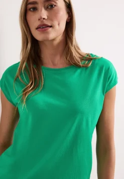 Shirt mit Boatneck und Deko-Detail