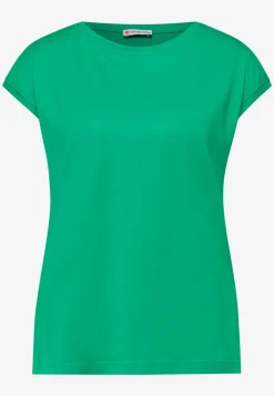 Shirt mit Boatneck und Deko-Detail