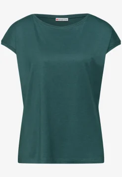 Shirt mit Boatneck und Deko-Detail