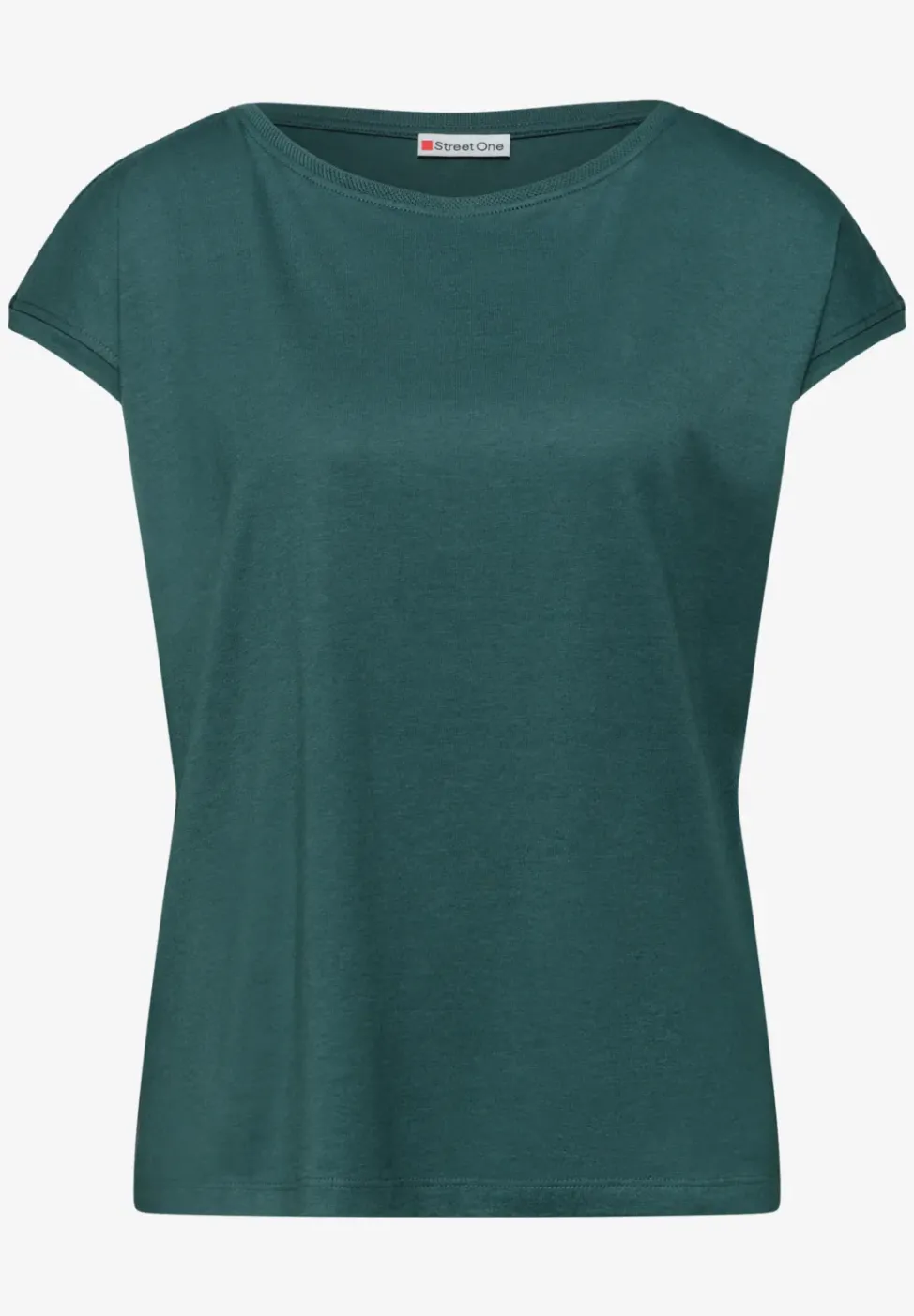 Shirt mit Boatneck und Deko-Detail