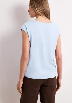 Shirt mit Boatneck und Deko-Detail