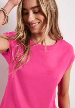 Shirt mit Boatneck und Deko-Detail