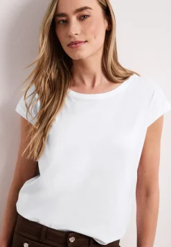 Shirt mit Boatneck und Deko-Detail